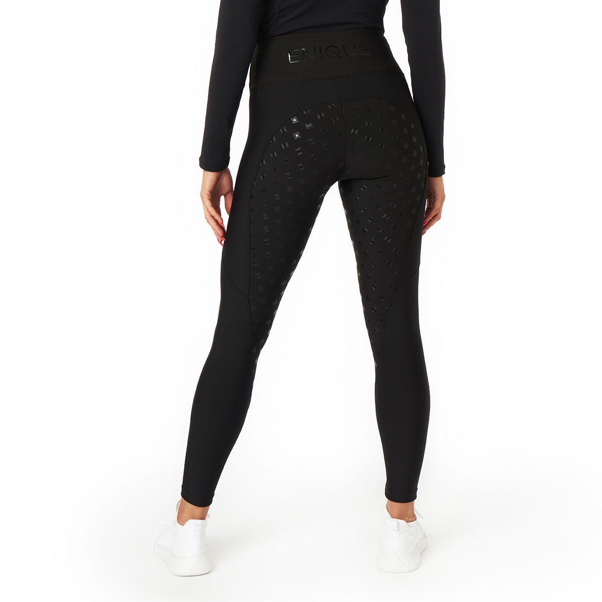 Leggings d'équitation Signature FG Noir
