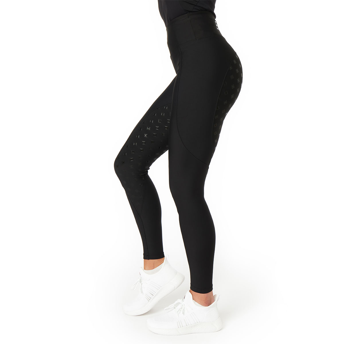 Leggings d'équitation Signature FG Noir