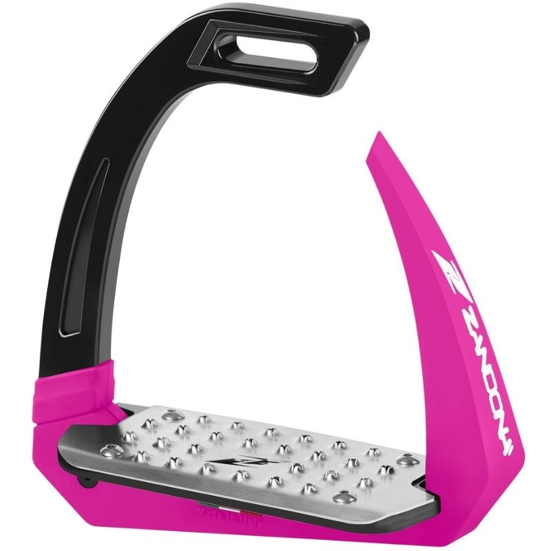 Étriers de sécurité Omnia Noir/Fuchsia