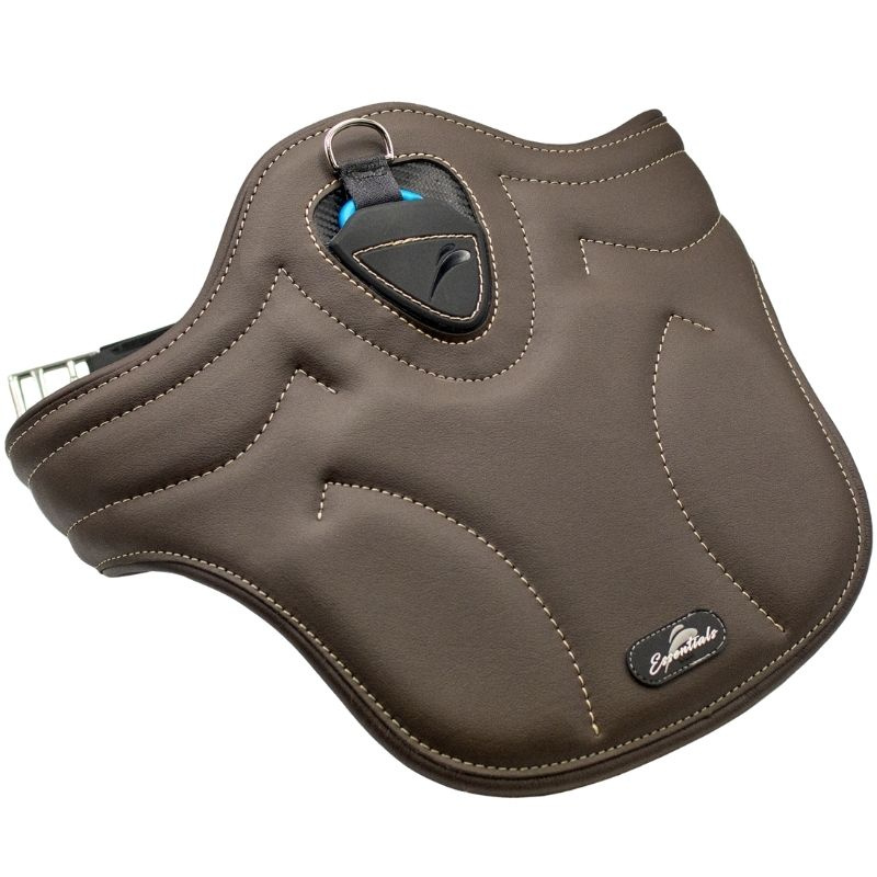 Sangle bavette ES Jumping Marron