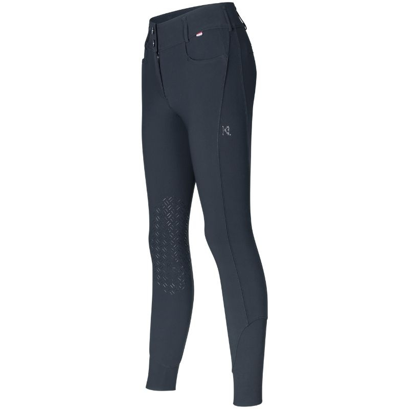 Culotte d'équitation KLKira H Shape Knee Grip Bleu Marine