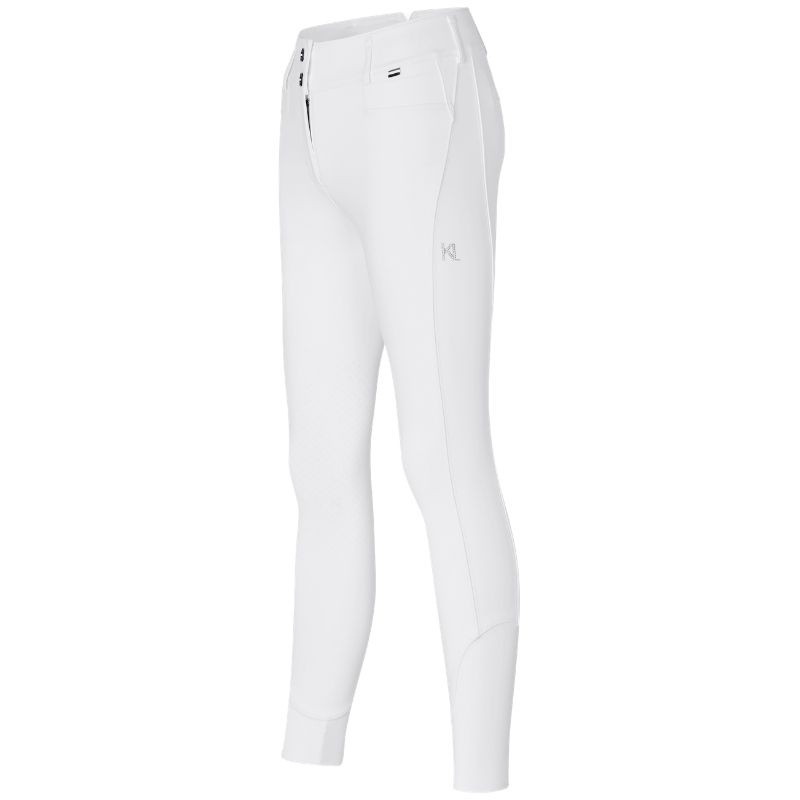 Culotte d'équitation KLKira H Shape Knee Grip Blanc