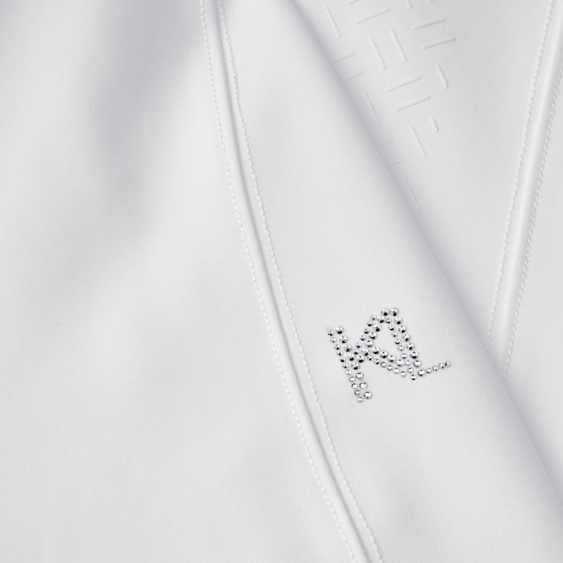 Culotte d'équitation KLKira H Shape Knee Grip Blanc