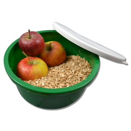 Bol d'alimentation avec couvercle 2L