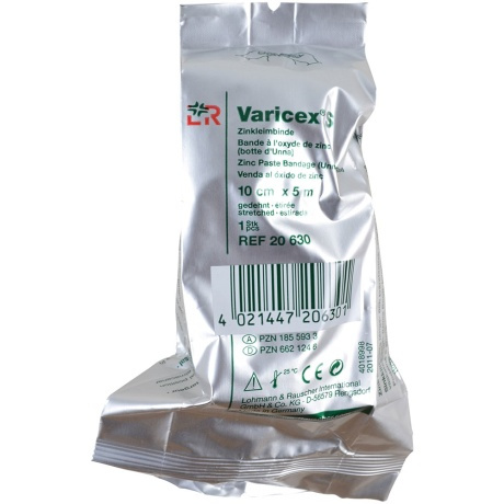 Bandage élastique au zinc Varicex S
