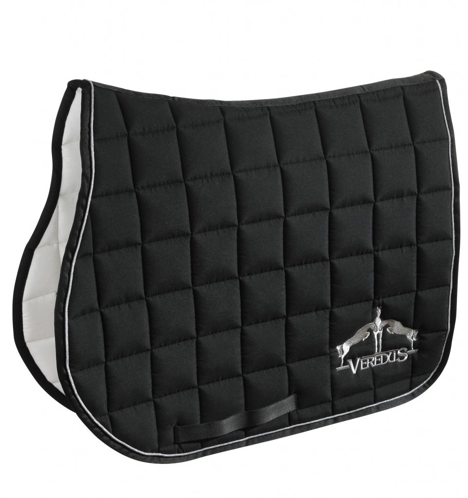 Tapis de selle mixte Noir