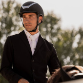 Casque d'équitation Dogma Chrome Noir/Argent Casque d'équitation Dogma Chrome Noir/Argent