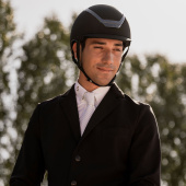 Casque d'équitation Dogma Chrome Noir Casque d'équitation Dogma Chrome Noir