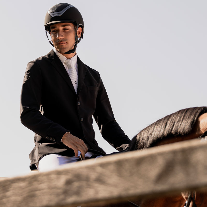 Casque d'équitation Dogma Chrome Noir