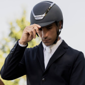 Casque d'équitation Dogma Chrome Gris Casque d'équitation Dogma Chrome Gris