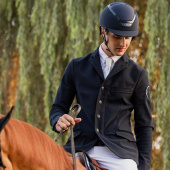 Casque d'équitation Dogma Chrome Bleu Marine Casque d'équitation Dogma Chrome Bleu Marine