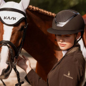 Casque d'équitation Star Lady Chrome Marron Casque d'équitation Star Lady Chrome Marron