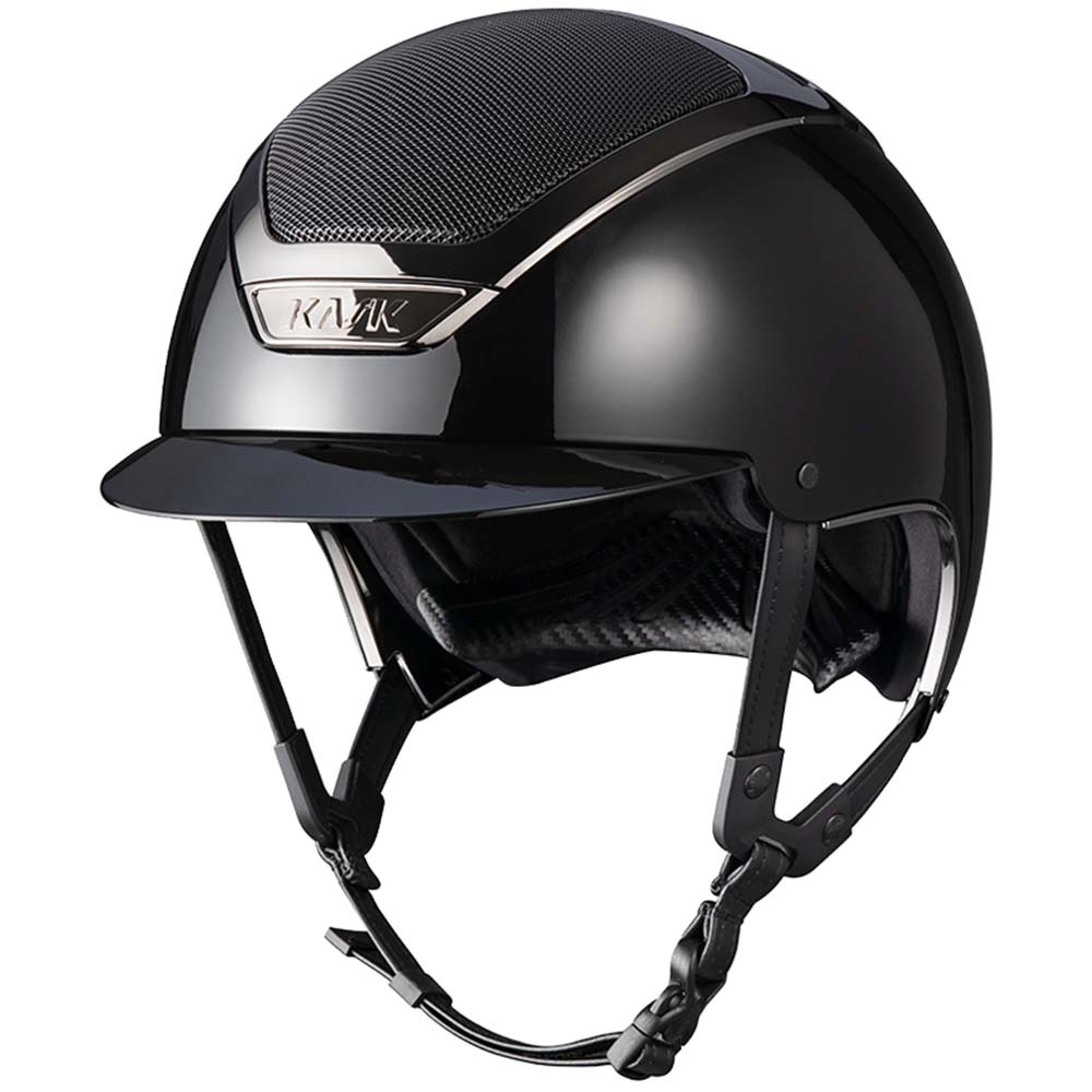 Casque d'équitation Dogma Pure Shine Noir