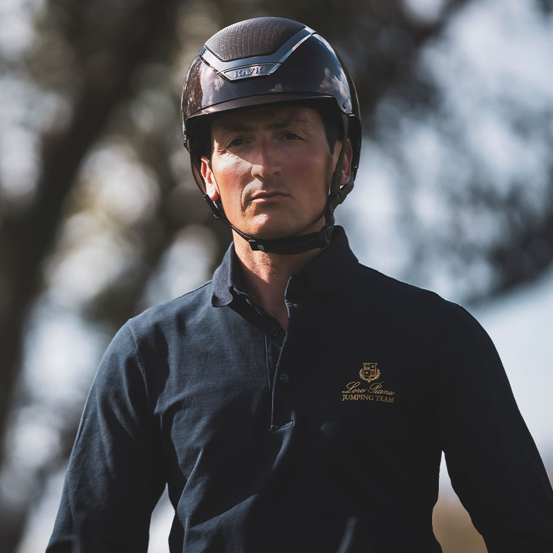 Casque d'équitation Dogma Pure Shine Marron