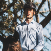 Casque d'équitation Dogma Pure Shine Marron Casque d'équitation Dogma Pure Shine Marron