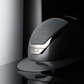 Casque d'équitation Star Lady Pure Shine Gris Casque d'équitation Star Lady Pure Shine Gris