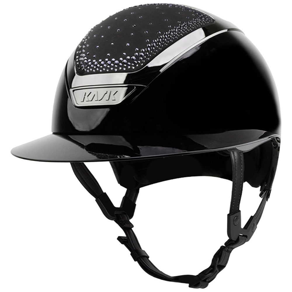 Casque d'équitation Star Lady Pure Shine In-Out Noir/Graphite