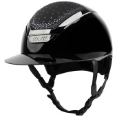 Casque d'équitation Star Lady Pure Shine In-Out Noir/Graphite Casque d'équitation Star Lady Pure Shine In-Out Noir/Graphite