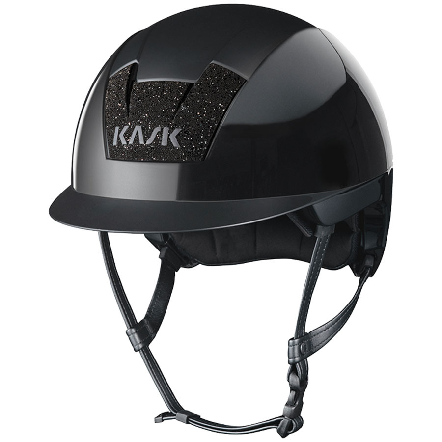 Casque d'équitation Kooki Crystal Carpet Noir