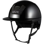 Casque d'équitation Kooki Lady Crystal Carpet Noir Casque d'équitation Kooki Lady Crystal Carpet Noir