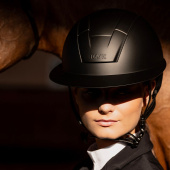Casque d'équitation Kooki Lady Hunter Noir Casque d'équitation Kooki Lady Hunter Noir