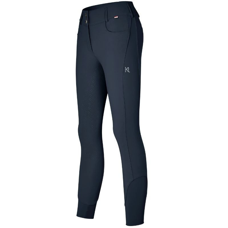 Culotte d'équitation KLKira H Shape Full Grip Bleu Marine