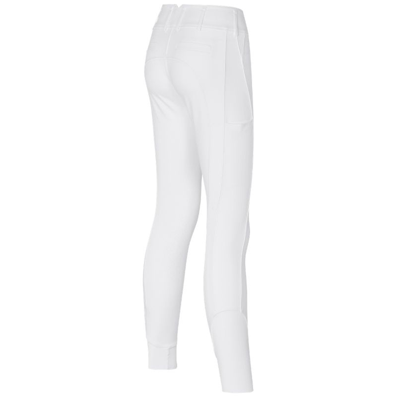 Culotte d'équitation KLKira H Shape Full Grip Blanc
