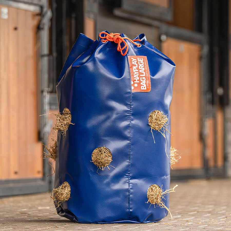Sac à foin HayPlay Tiebag Large Bleu Foncé
