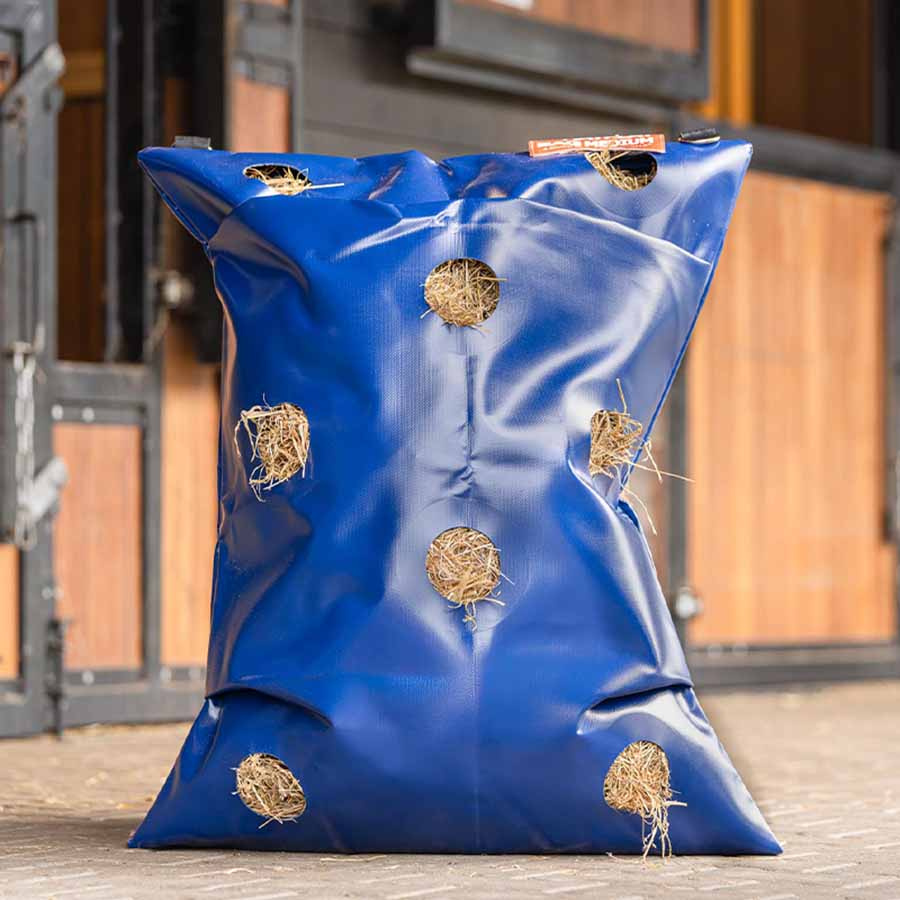 Sac à foin HayPlay Buttonbag Belly Medium Bleu Foncé