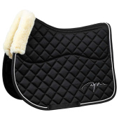 Tapis de selle Skin Friendly Vegan Sheepskin Noir Tapis de selle Skin Friendly Vegan Sheepskin Noir