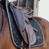 Tapis de selle dressage Diamond Noir Tapis de selle dressage Diamond Noir