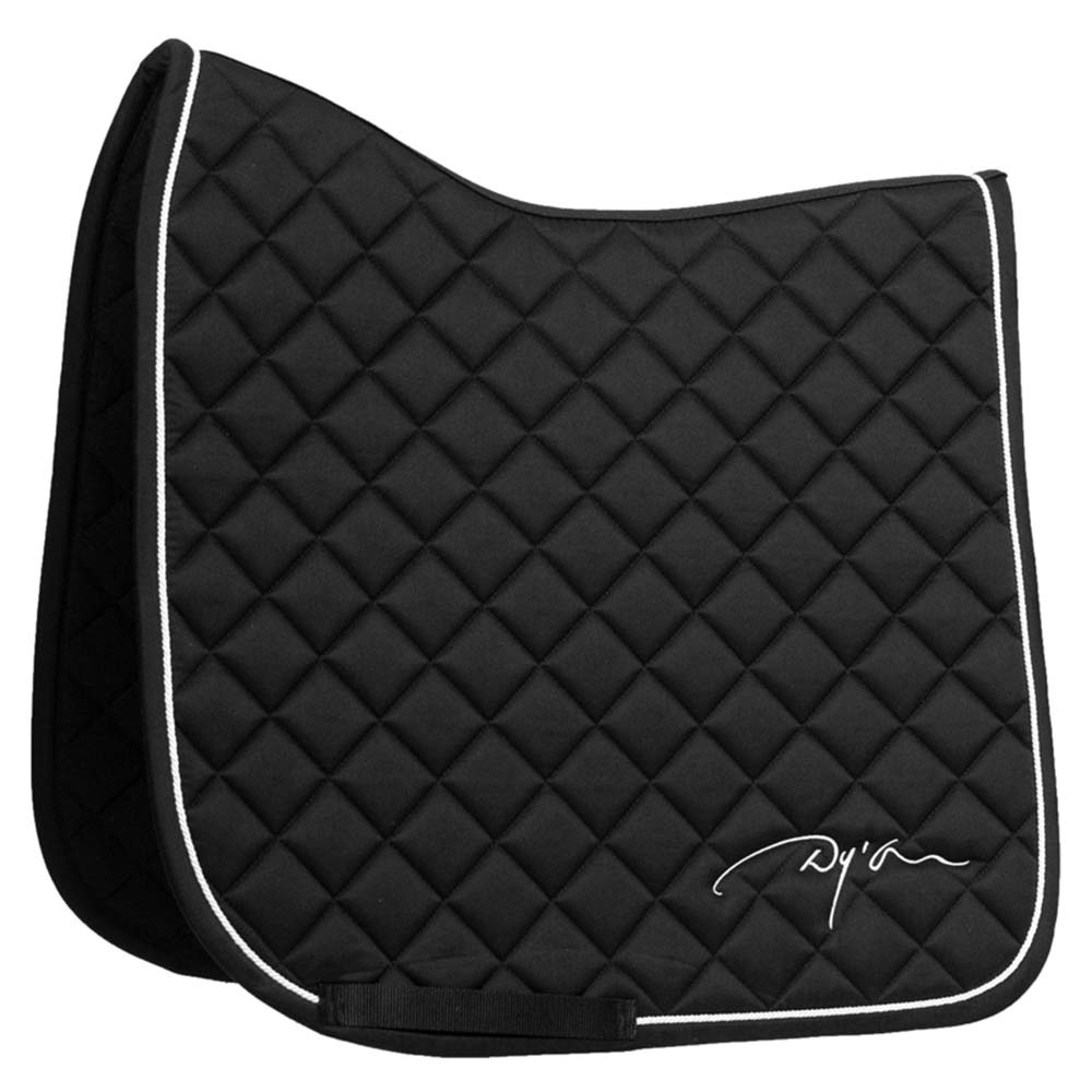 Tapis de selle dressage Diamond Noir