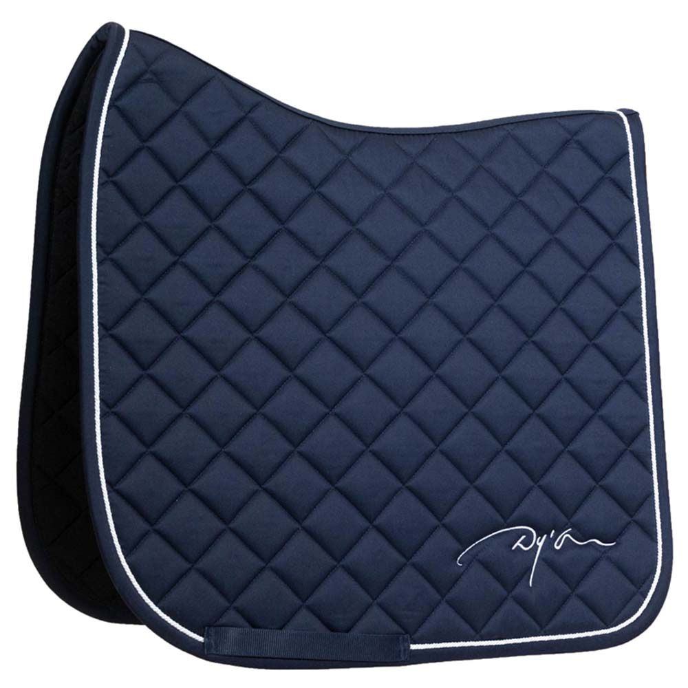 Tapis de selle dressage Diamond Bleu Marine