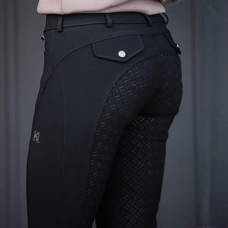 Culotte d'équitation KLKimi A Shape Full Grip Noir