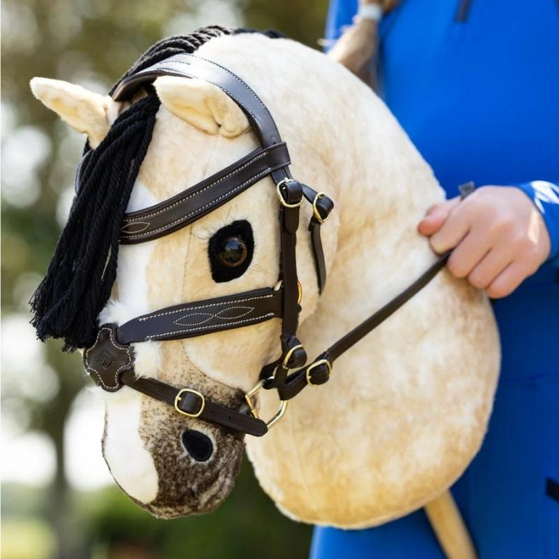 Bridon pour cheval-bâton Grackle Marron