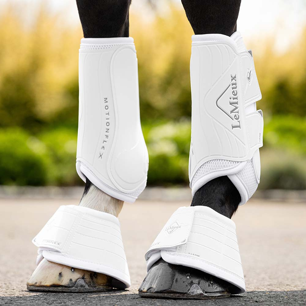 Guêtres fermées Motionflex Dressage Blanc