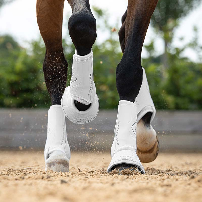 Guêtres fermées Motionflex Dressage Blanc