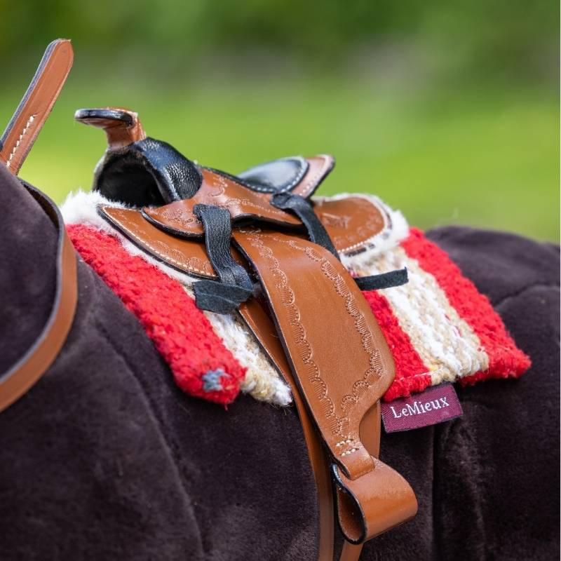 Selle western Toy Pony Marron
