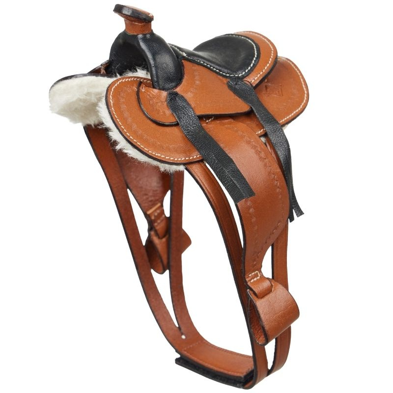 Selle western Toy Pony Marron