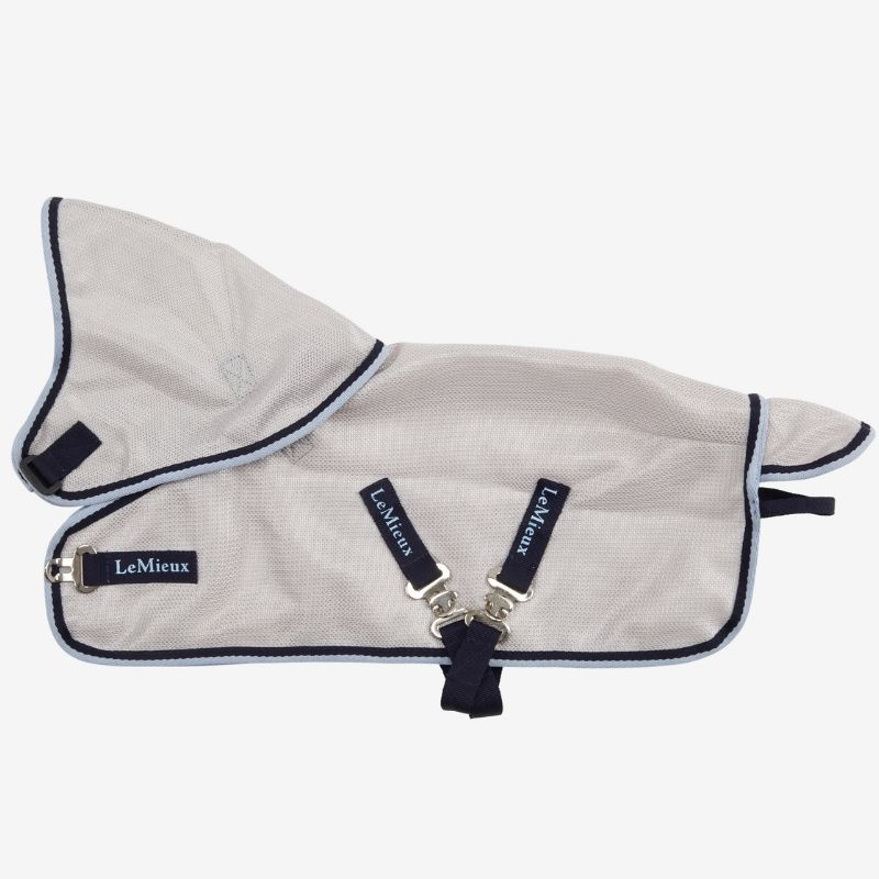 Couverture Anti-Mouches Toy Pony Gris/Bleu marine