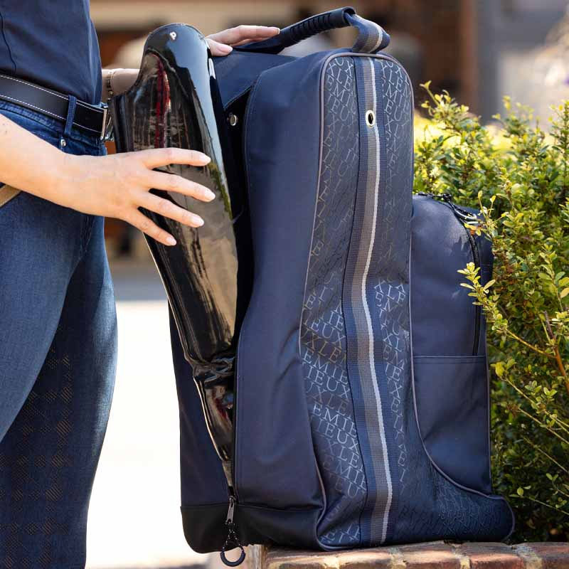 Sac à bottes et casque Elite Pro Bleu Marine