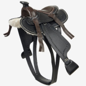 Selle western Toy Pony Noir Selle western Toy Pony Noir
