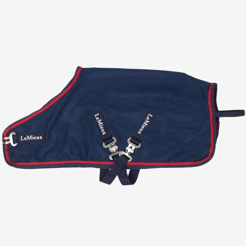 Couverture rafraîchissante Toy Pony Mesh Bleu Marine