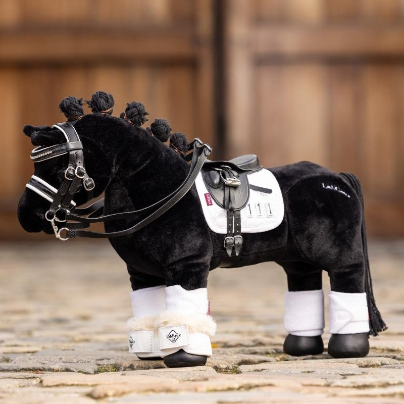 Cloches Toy Pony Dressage Blanc