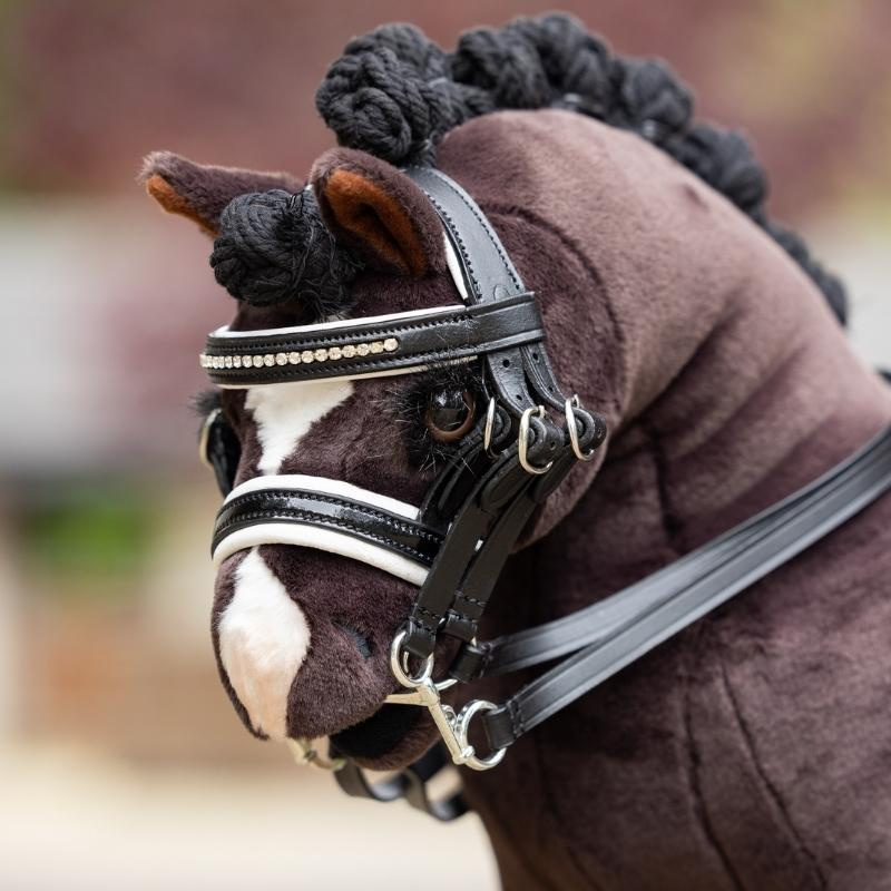 Bride de dressage Toy Pony Noir