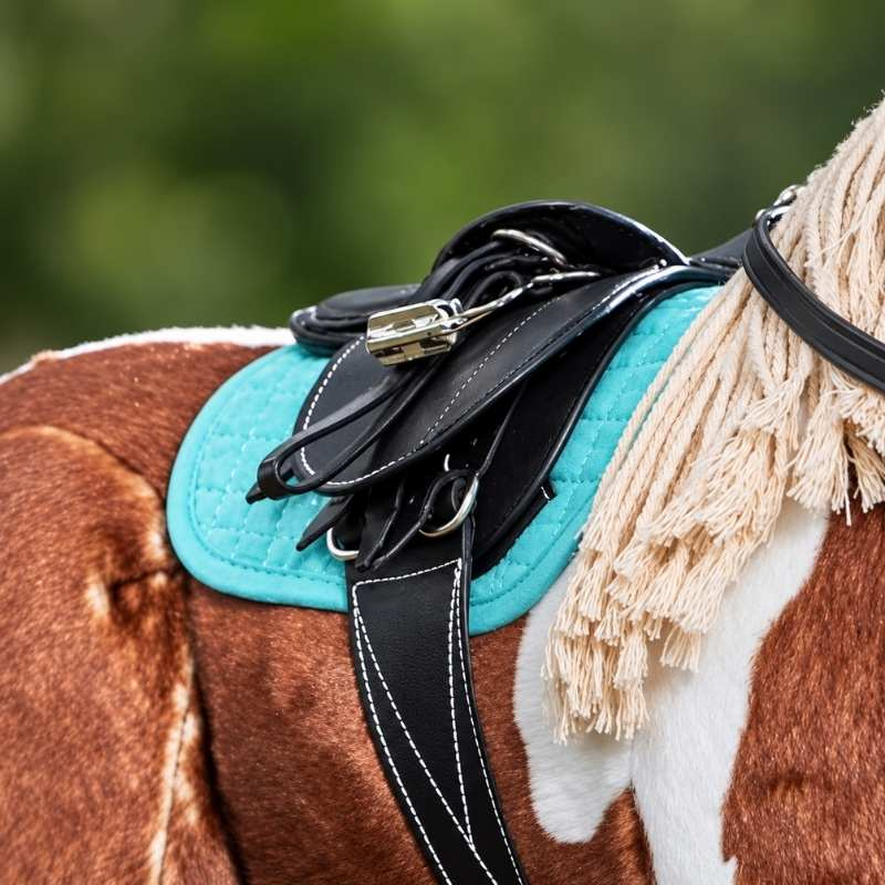 Tapis de selle Toy Pony Turquoise