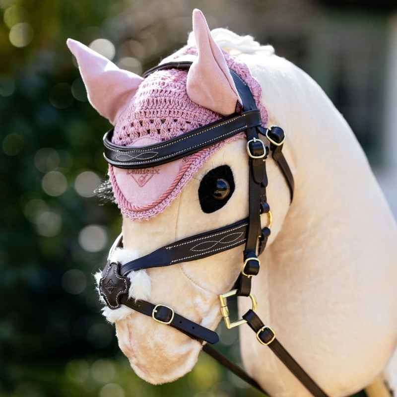 Bonnet pour cheval-bâton Classic Rose Clair