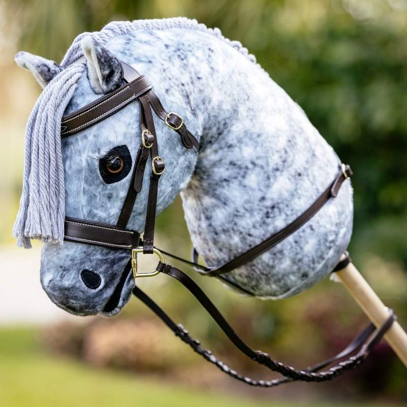 Martingale pour cheval-bâton Standing Marron