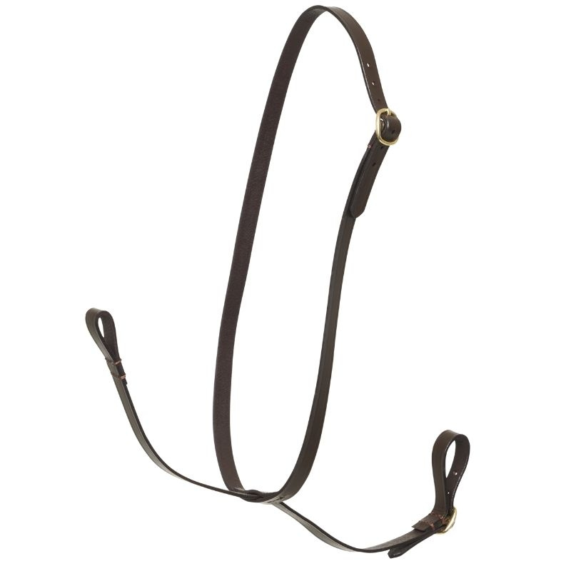 Martingale pour cheval-bâton Standing Marron