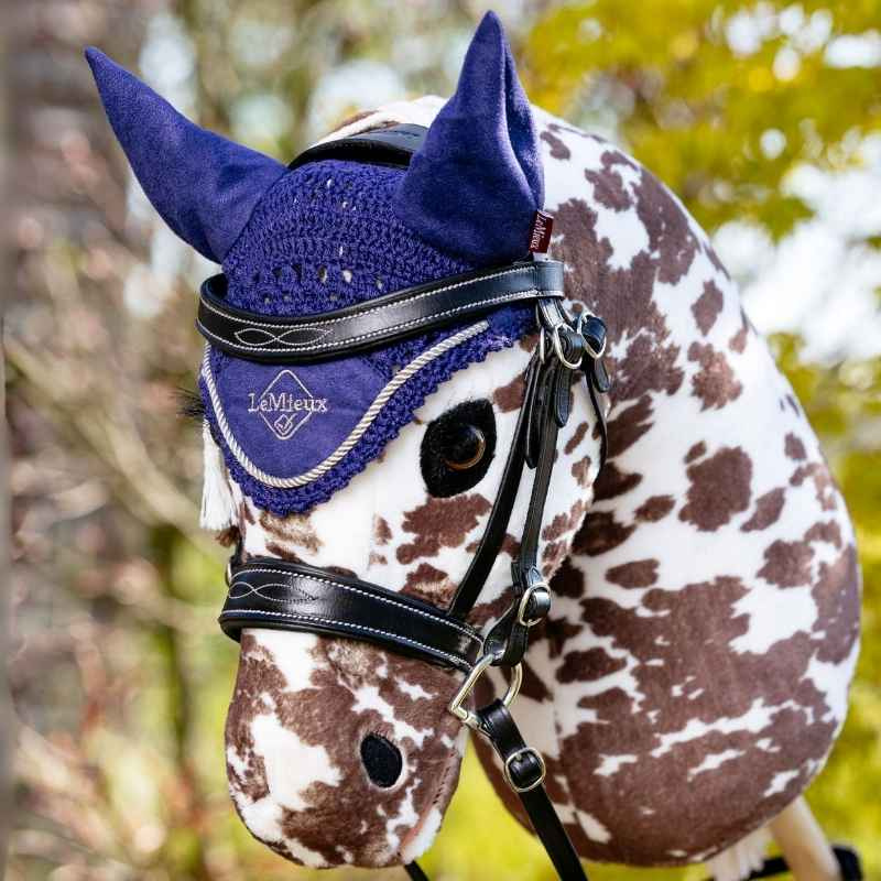 Bonnet pour cheval-bâton Classic Bleu Marine